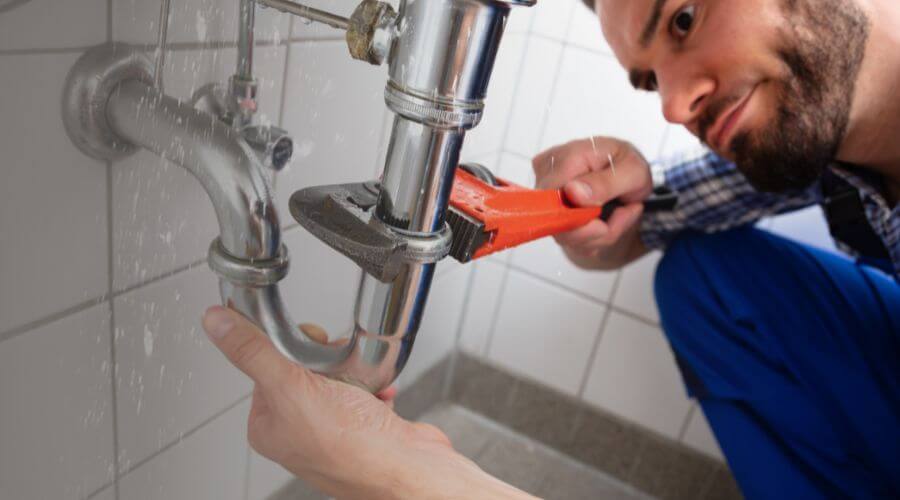 Leaking toilet repair in Albion, RI